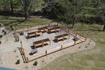 Raised garden beds